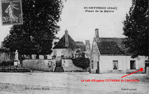 Saint-Saturnin (Cher) Le bistrot de la veuve CHAGNON